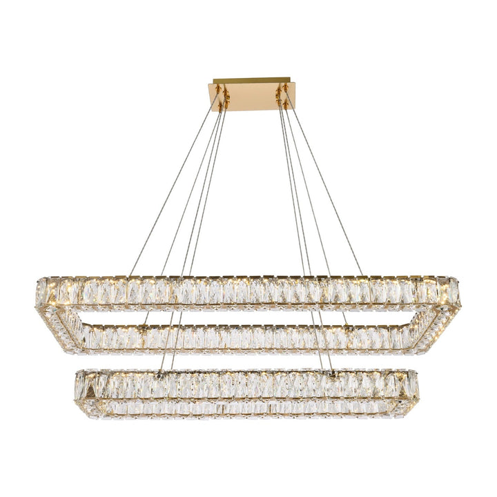 Monroe Pendant (3504) in Gold by Elegant