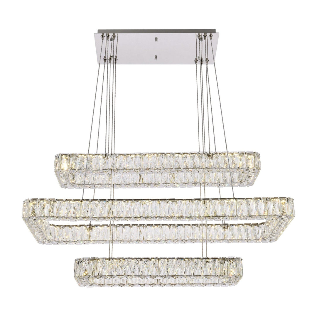 Monroe Pendant (3504) in Chrome by Elegant