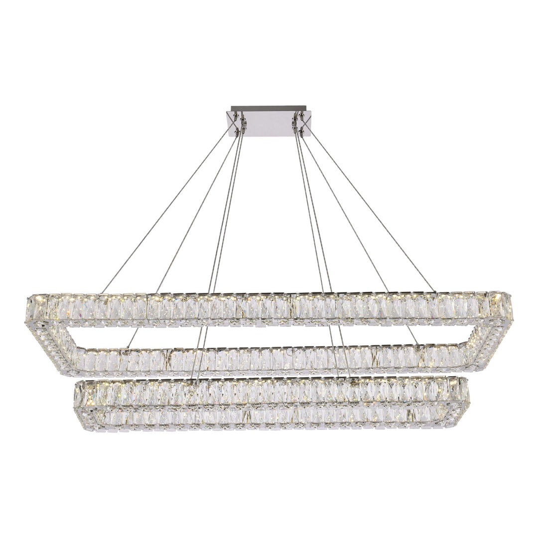 Monroe Pendant (3504) in Chrome by Elegant