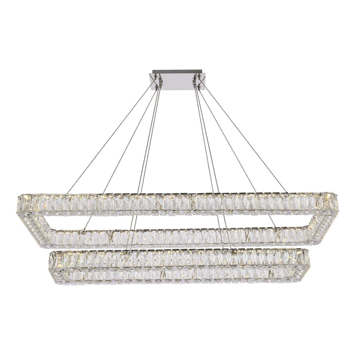 Monroe Pendant (3504) in Chrome by Elegant