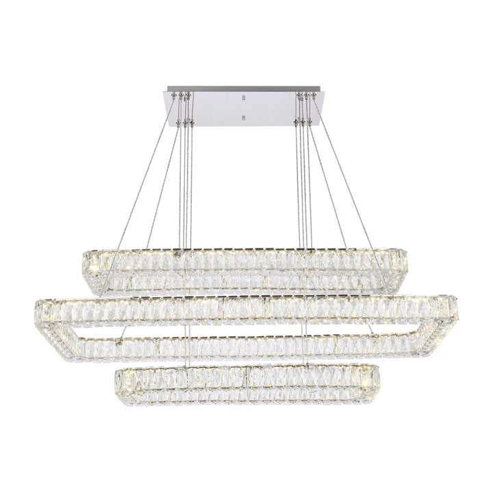 Monroe Pendant (3504) in Chrome by Elegant