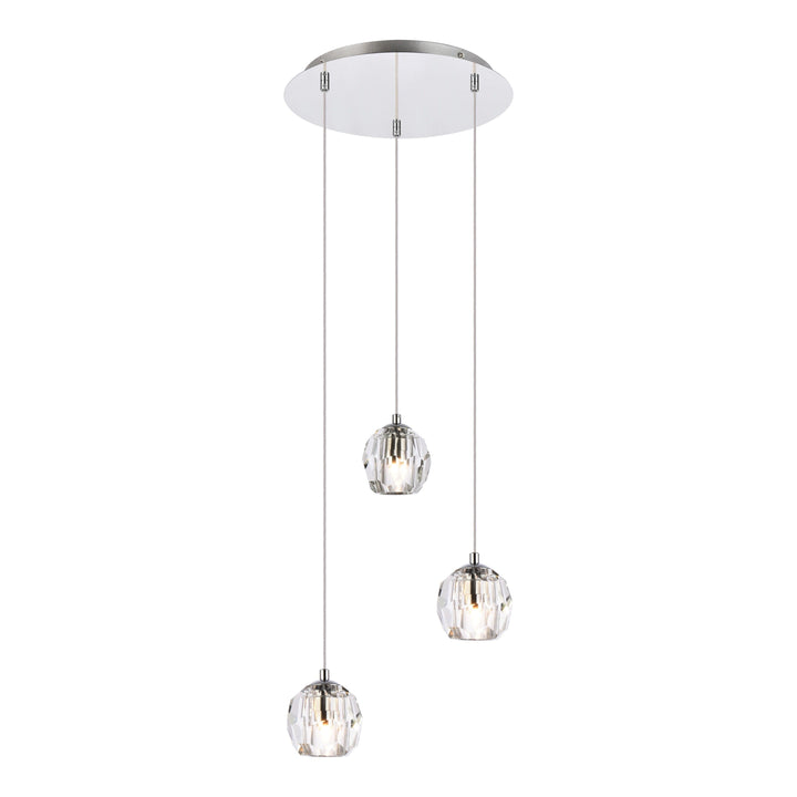 Eren Pendant in Chrome by Elegant