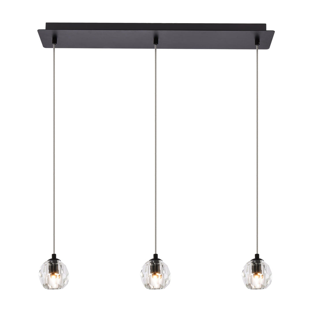 Eren Pendant in Black by Elegant
