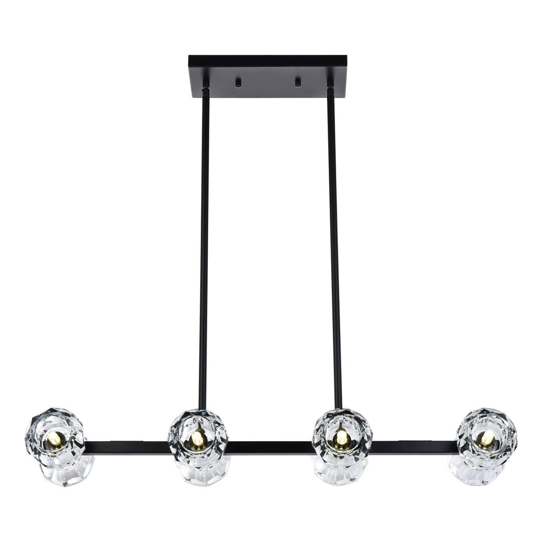 Eren Pendant in Black by Elegant