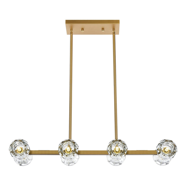 Eren Pendant in Satin Gold by Elegant