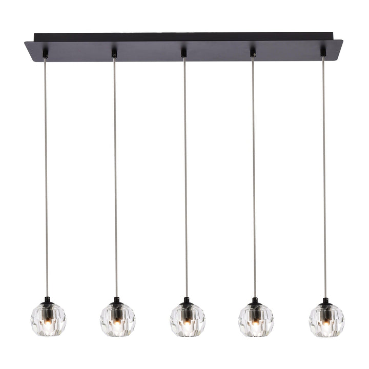 Eren Pendant in Black by Elegant