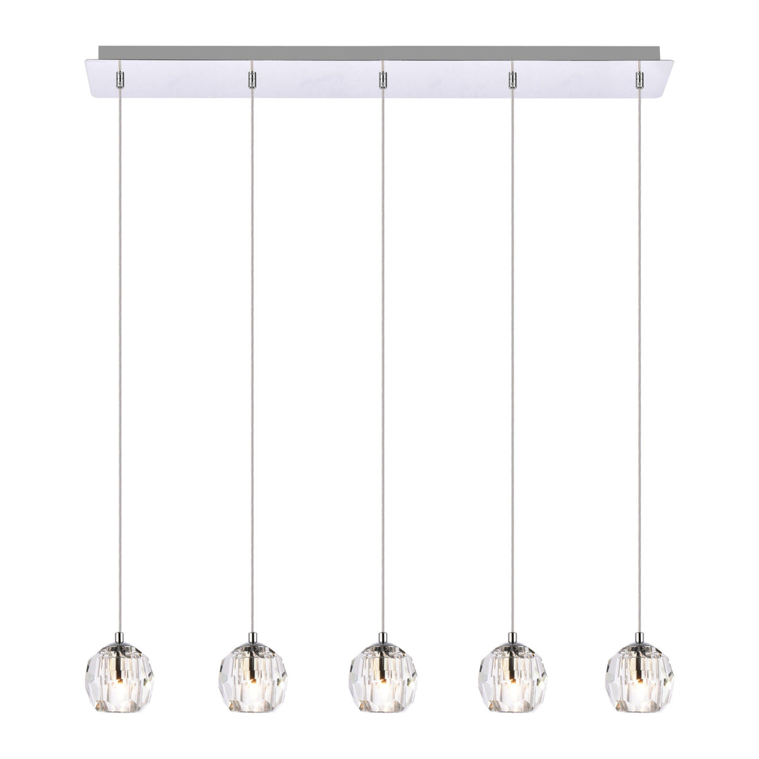 Eren Pendant in Chrome by Elegant