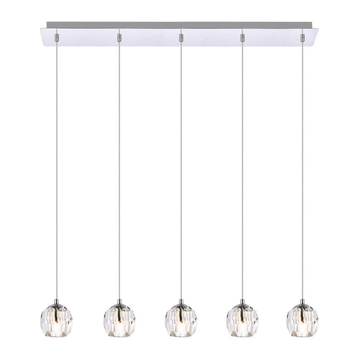 Eren Pendant in Chrome by Elegant