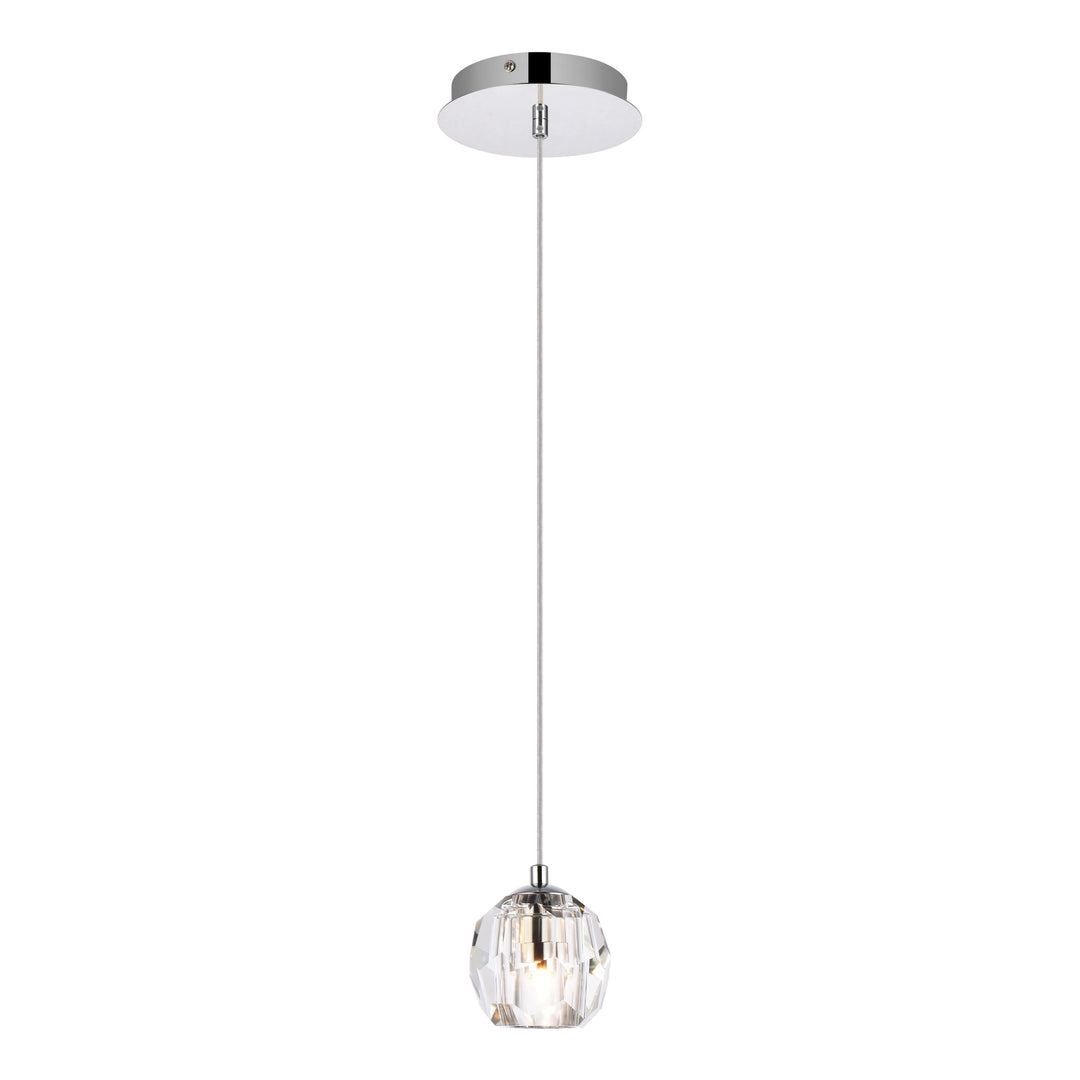 Eren Pendant in Chrome by Elegant