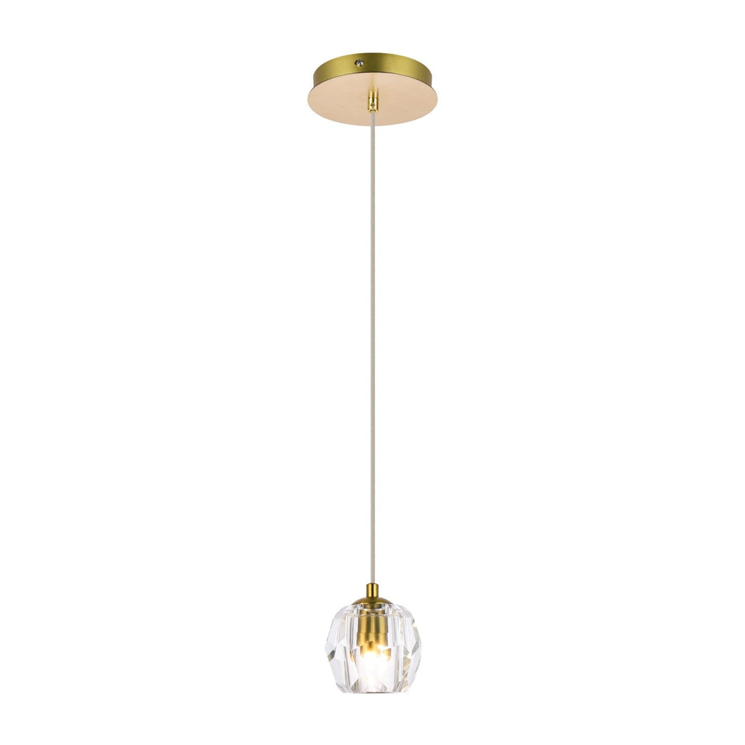Eren Pendant in Gold by Elegant