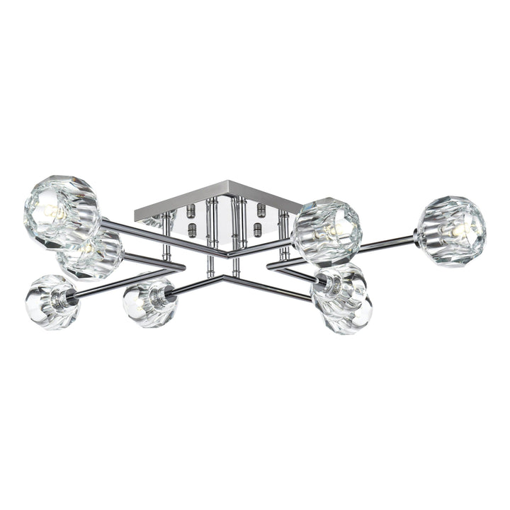 Eren Flush Mount in Chrome by Elegant