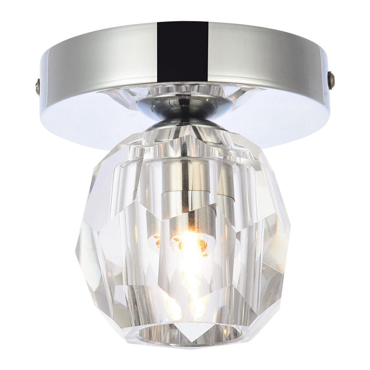 Eren Flush Mount in Chrome by Elegant