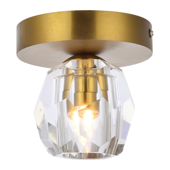 Eren Flush Mount in Gold by Elegant