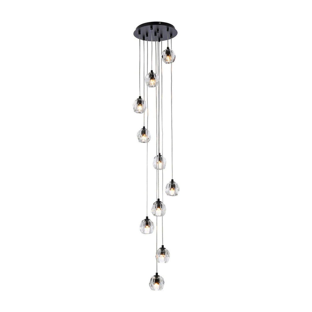 Eren Pendant in Black by Elegant