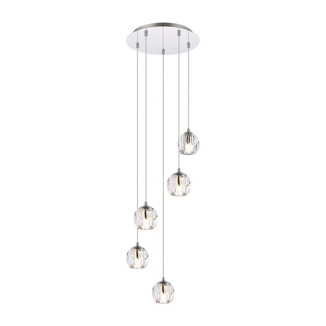Eren Pendant in Chrome by Elegant