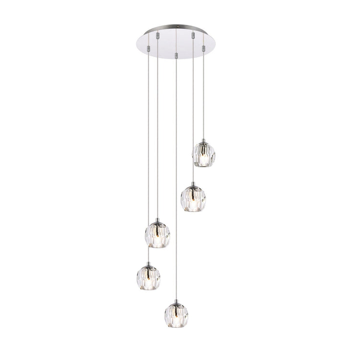 Eren Pendant in Chrome by Elegant