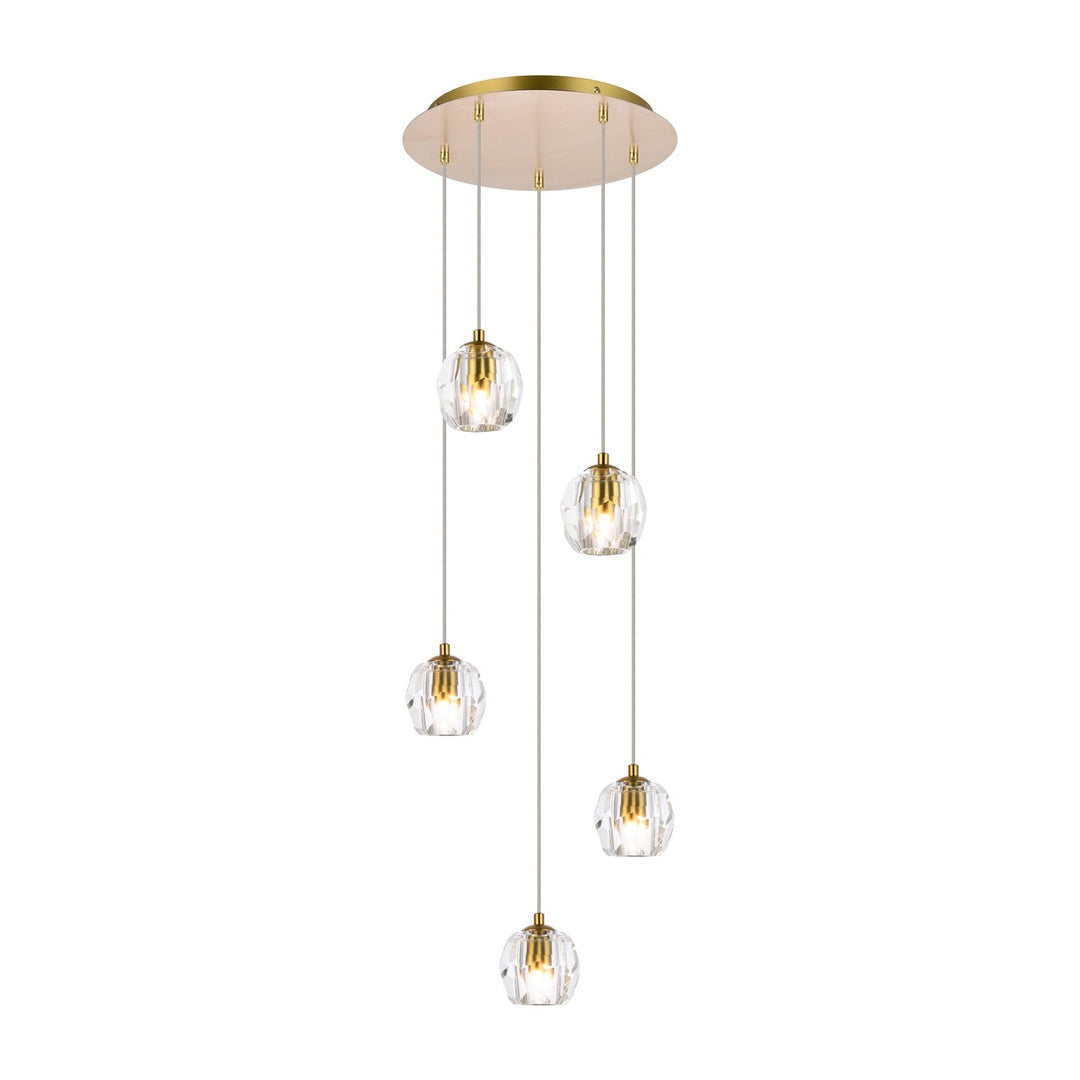 Eren Pendant in Gold by Elegant