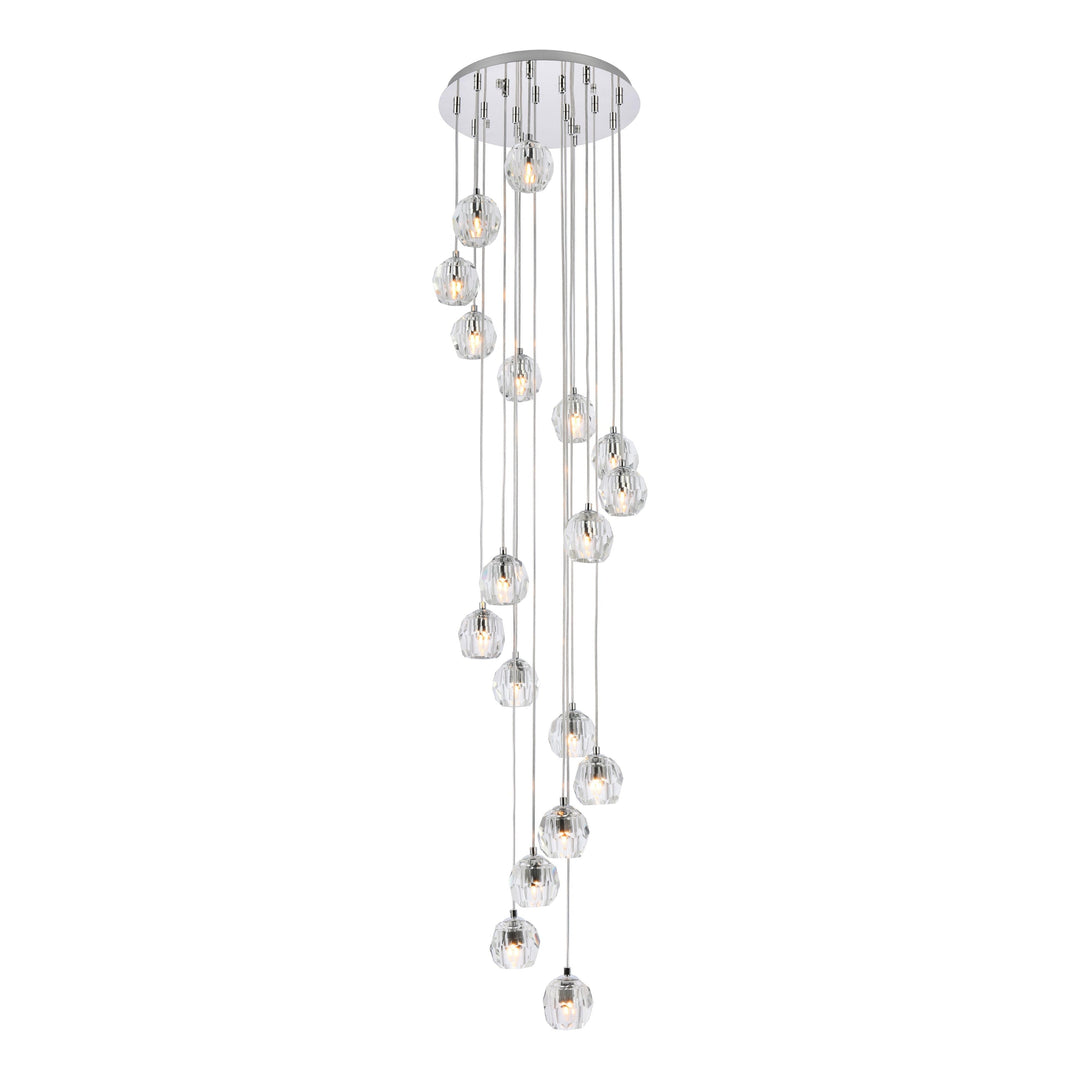 Eren Pendant in Chrome by Elegant