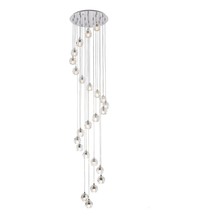 Eren Pendant in Chrome by Elegant