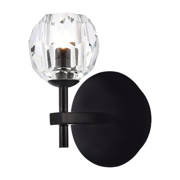 Eren Wall Sconce in Black by Elegant