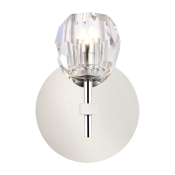 Eren Wall Sconce in Chrome by Elegant
