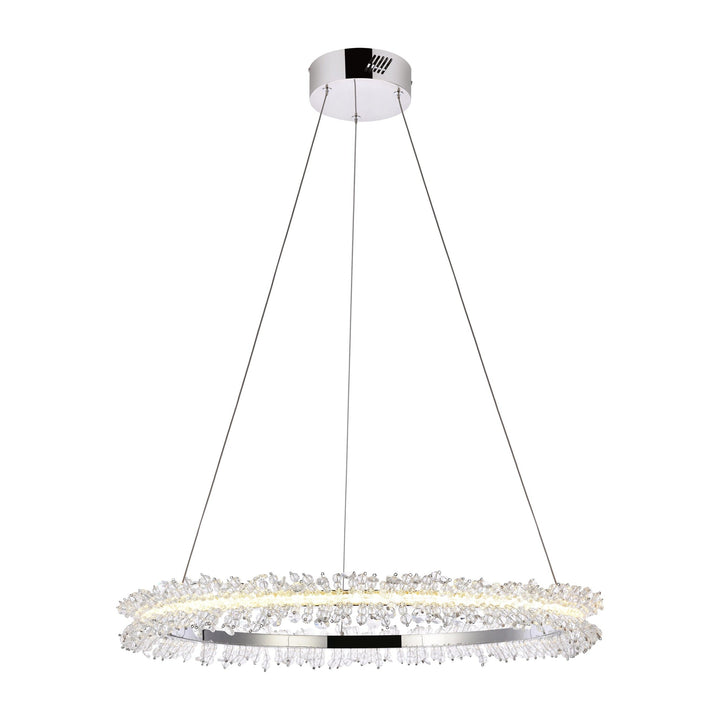 Laurel Pendant in Chrome by Elegant