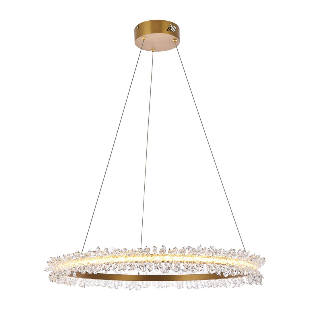 Laurel Pendant in Gold by Elegant