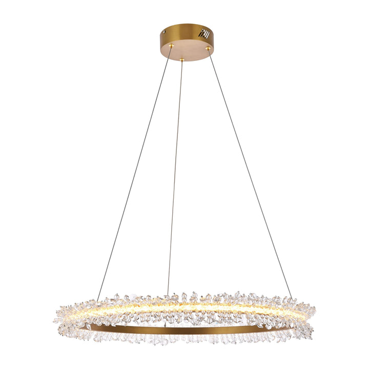 Laurel Pendant in Gold by Elegant