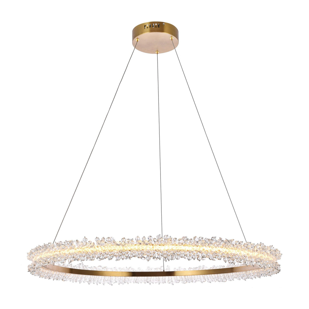 Laurel Pendant in Gold by Elegant