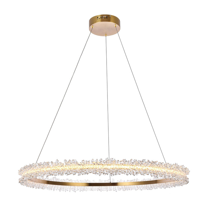 Laurel Pendant in Gold by Elegant