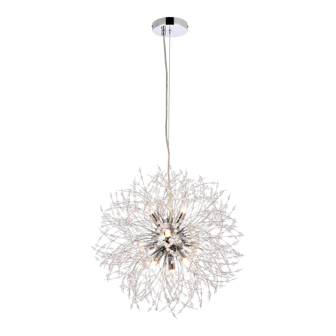 Solace Pendant in Chrome by Elegant