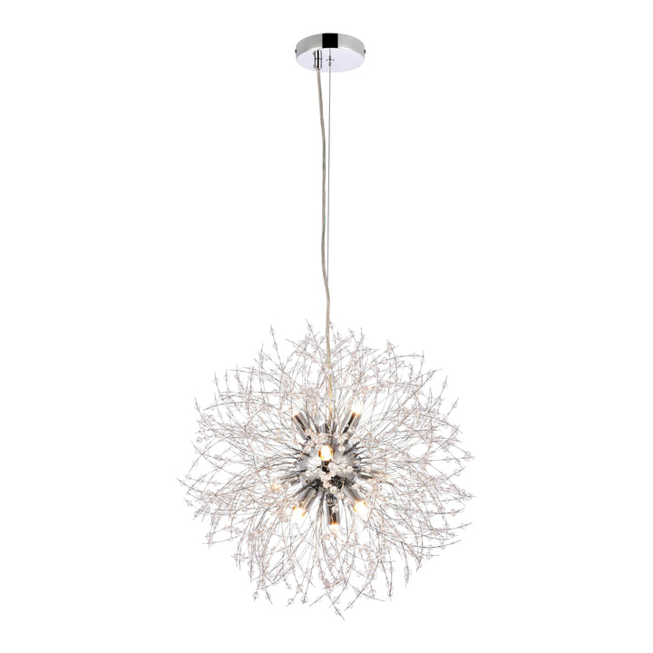 Solace Pendant in Chrome by Elegant