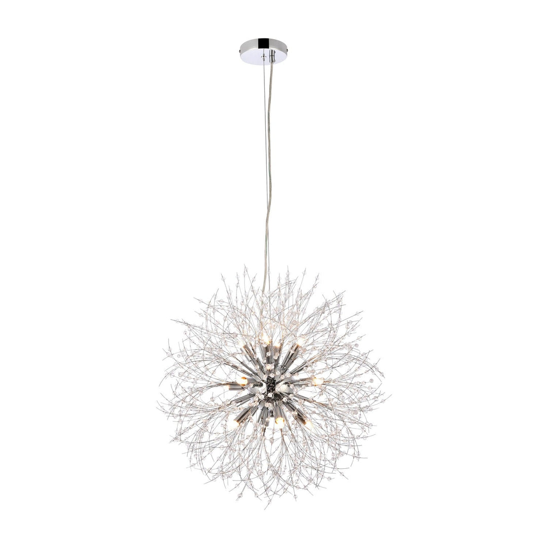 Solace Pendant in Chrome by Elegant