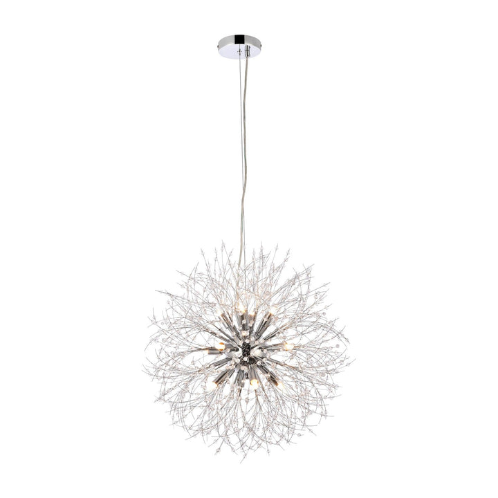 Solace Pendant in Chrome by Elegant