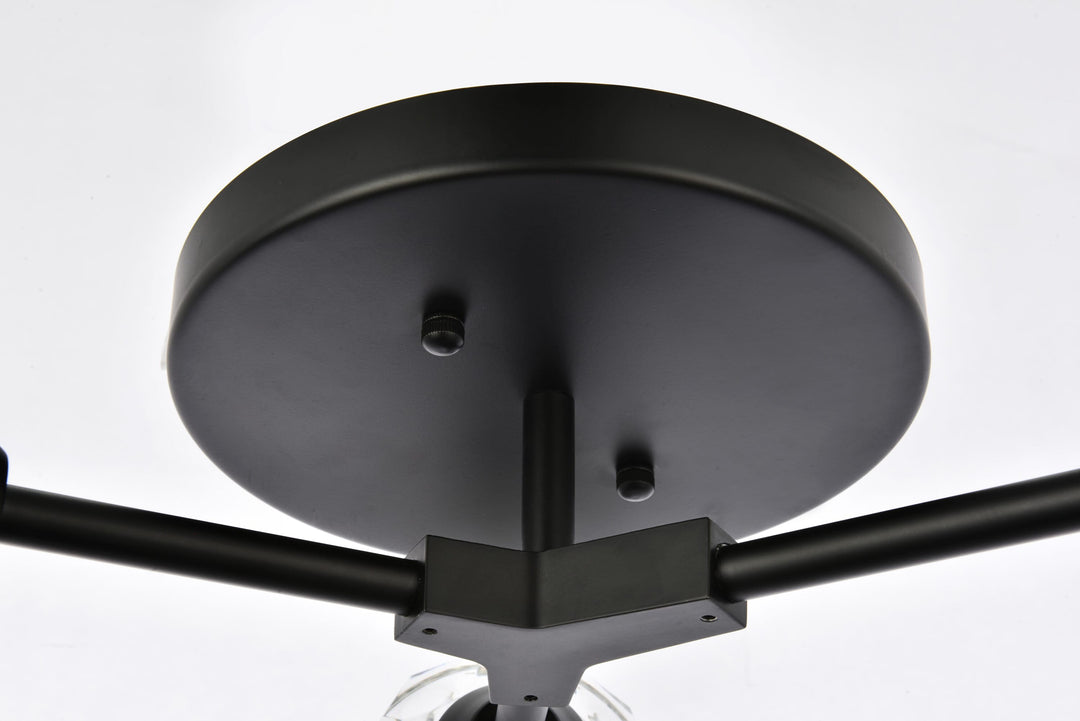 Zayne Flush Mount by Elegant - view 4
