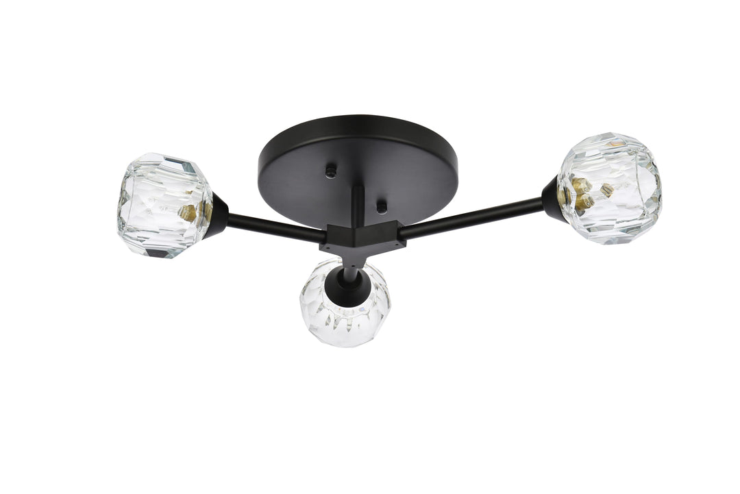 Zayne Flush Mount by Elegant - view 7
