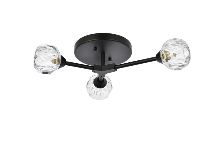 Zayne Flush Mount by Elegant - view 7