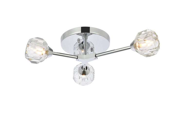 Zayne Flush Mount by Elegant - view 11