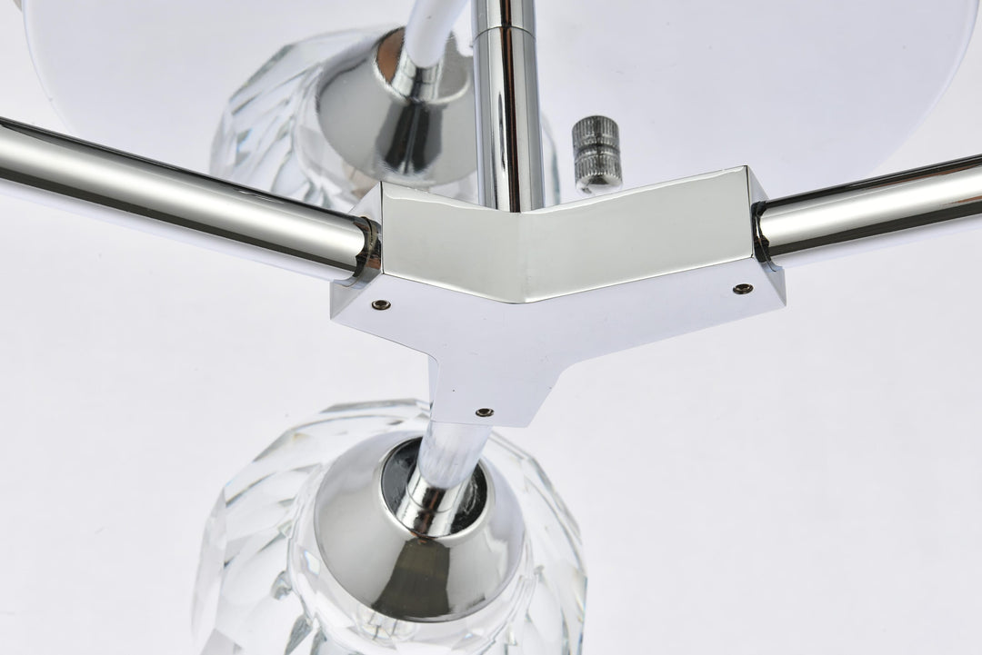 Zayne Flush Mount by Elegant - view 13