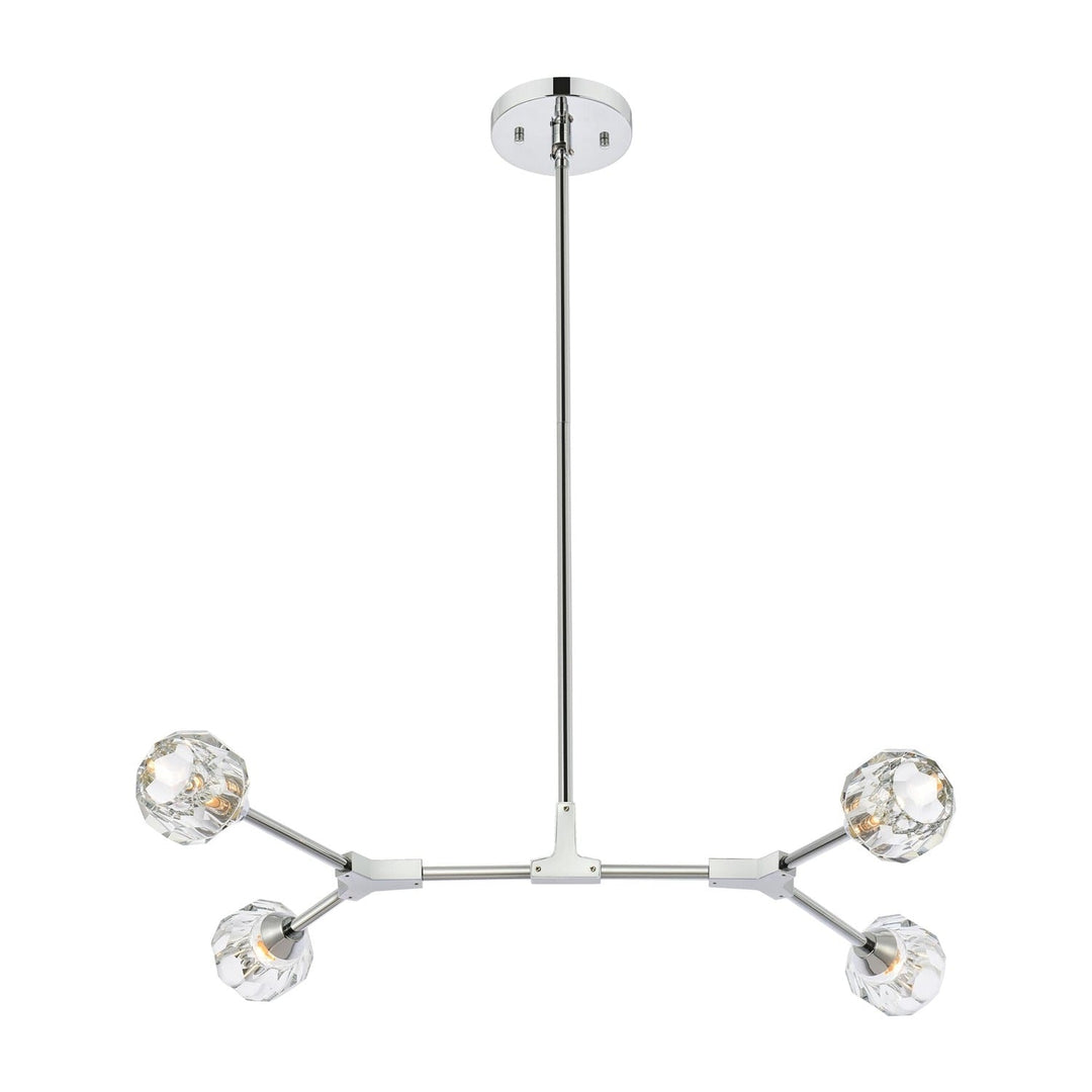 Zayne Pendant in Chrome by Elegant