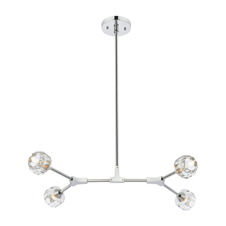 Zayne Pendant in Chrome by Elegant