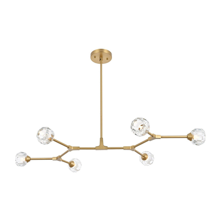 Zayne Pendant in Gold by Elegant