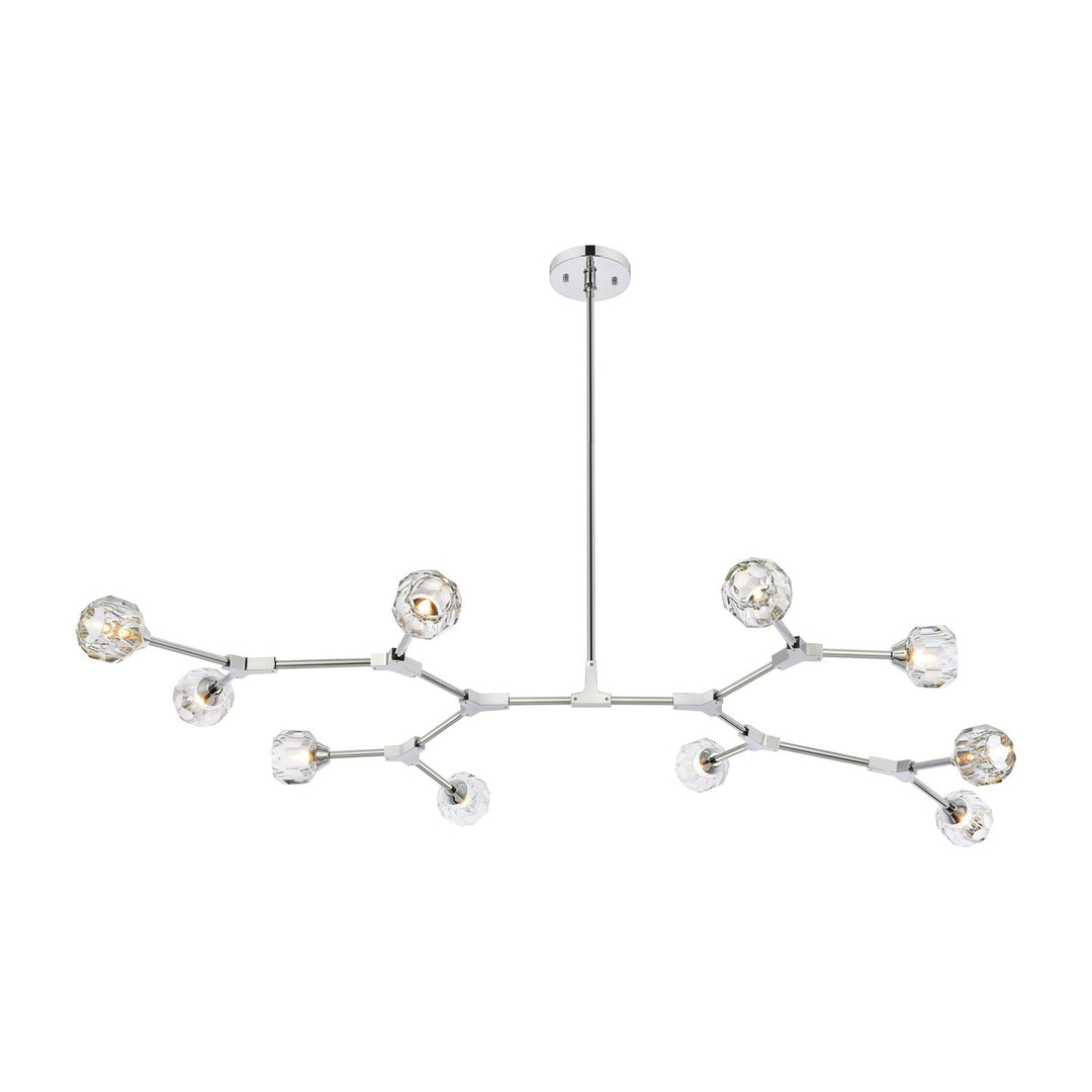 Zayne Pendant in Chrome by Elegant