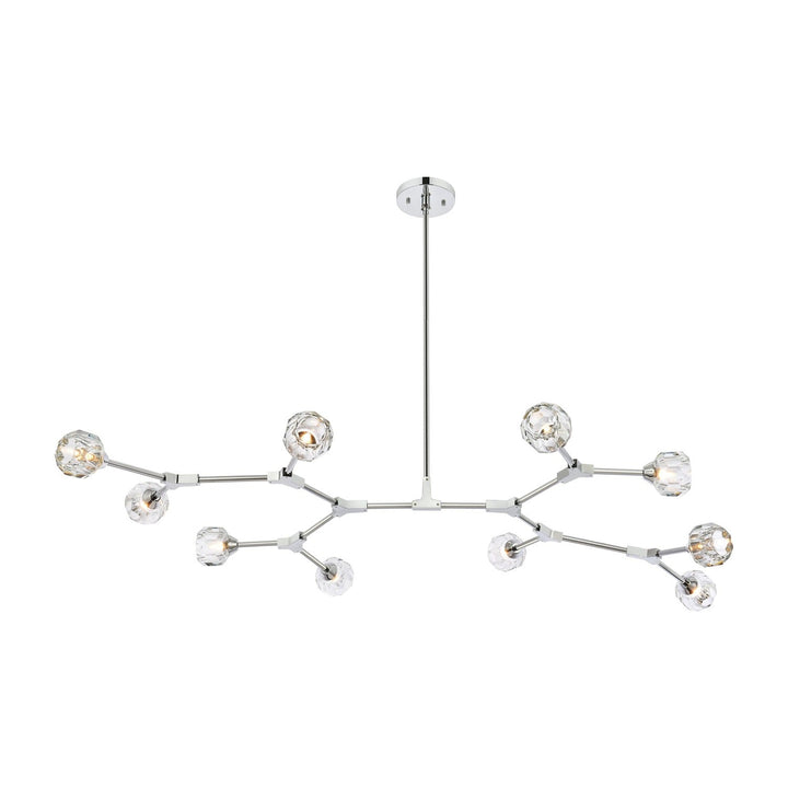 Zayne Pendant in Chrome by Elegant