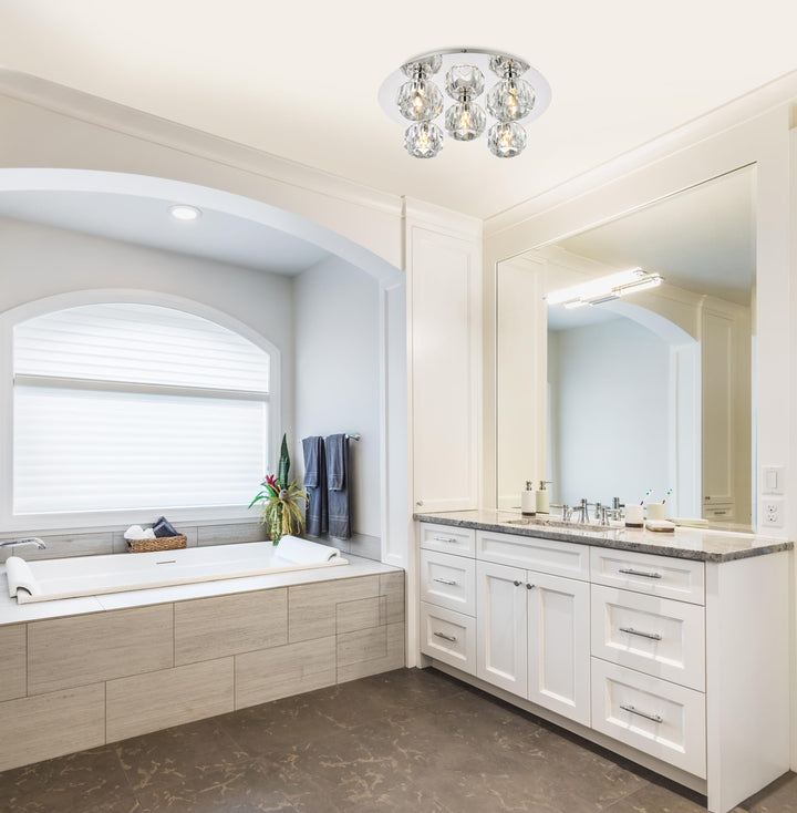 Graham Flush Mount by Elegant - view 44