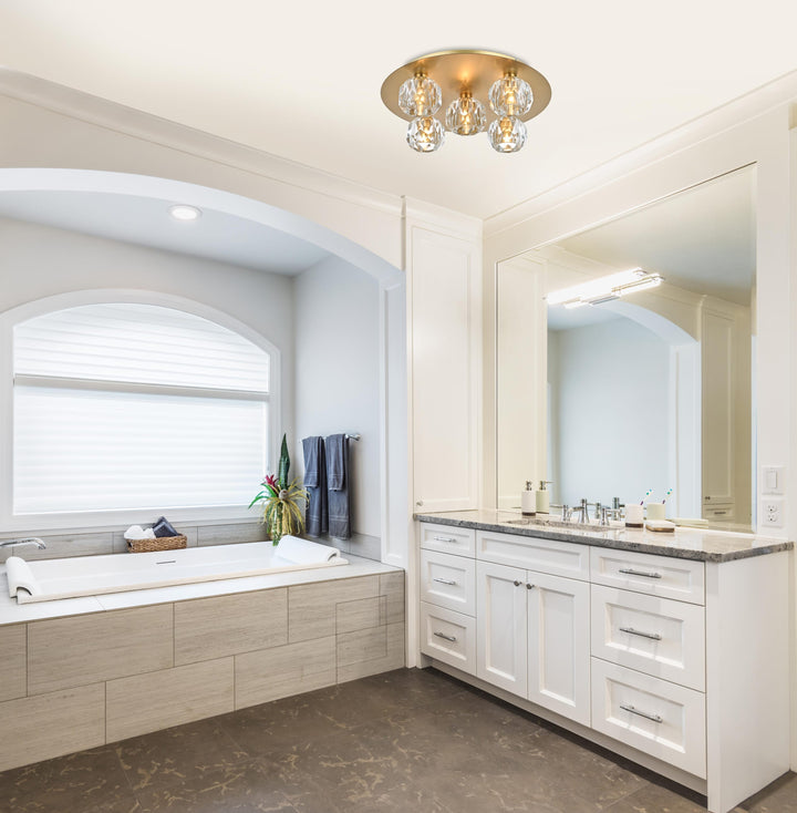 Graham Flush Mount by Elegant - view 50
