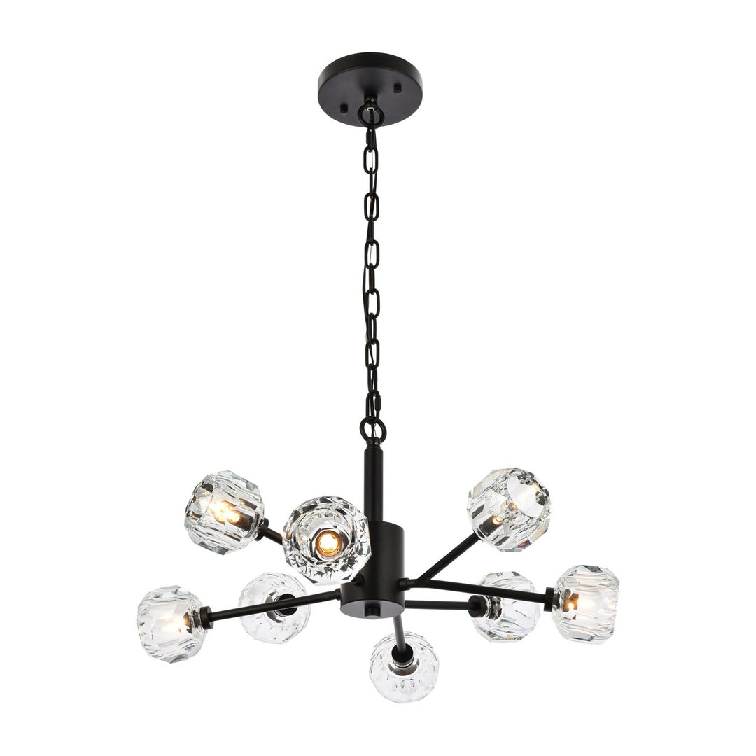 Graham Pendant in Black by Elegant