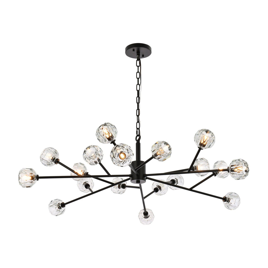Graham Pendant in Black by Elegant
