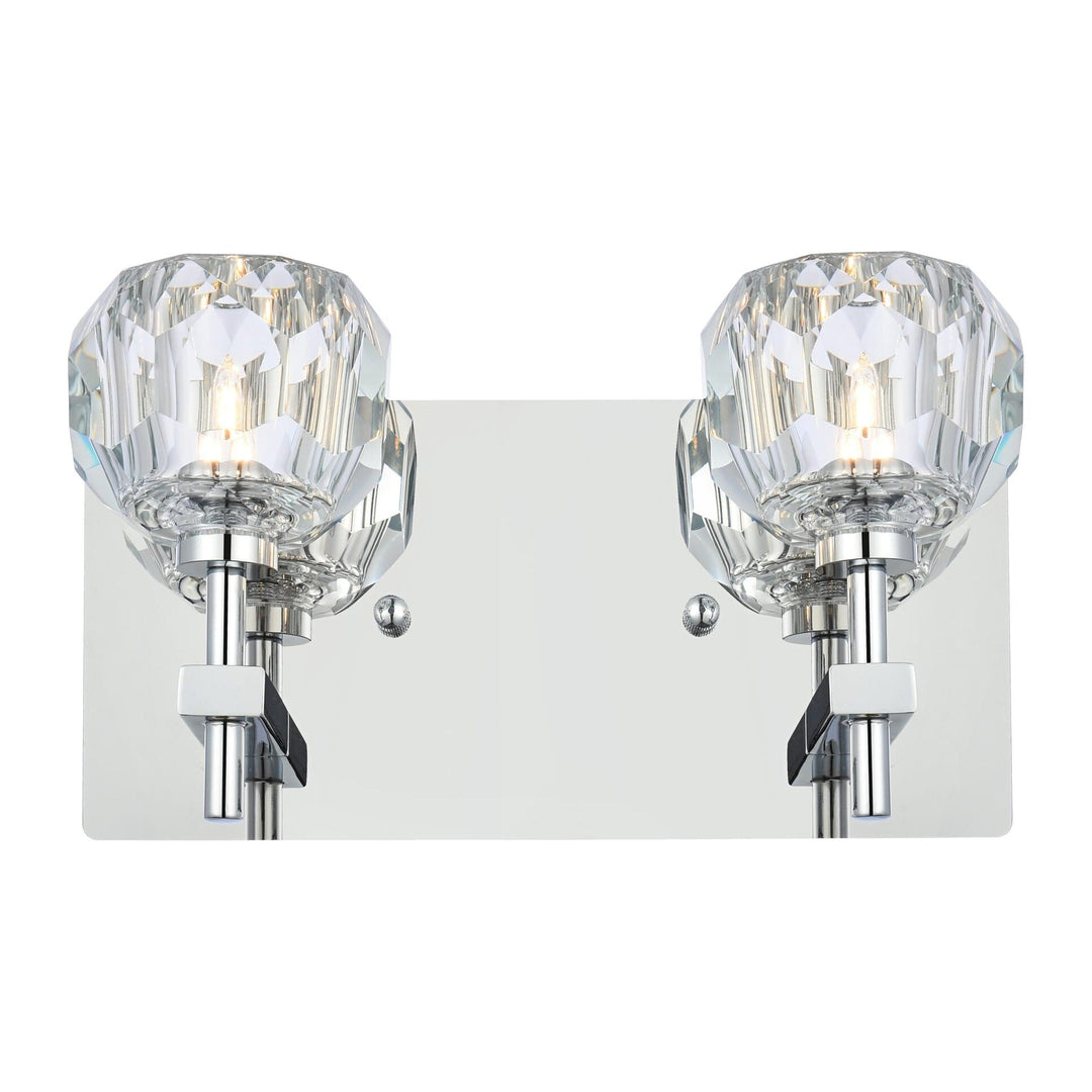 Graham Wall Sconce in Chrome by Elegant