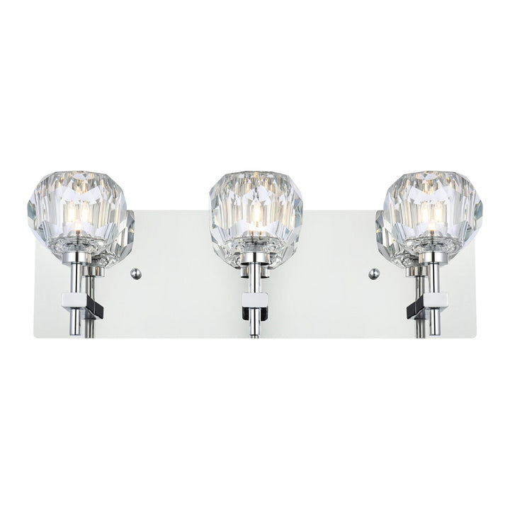 Graham Wall Sconce in Chrome by Elegant
